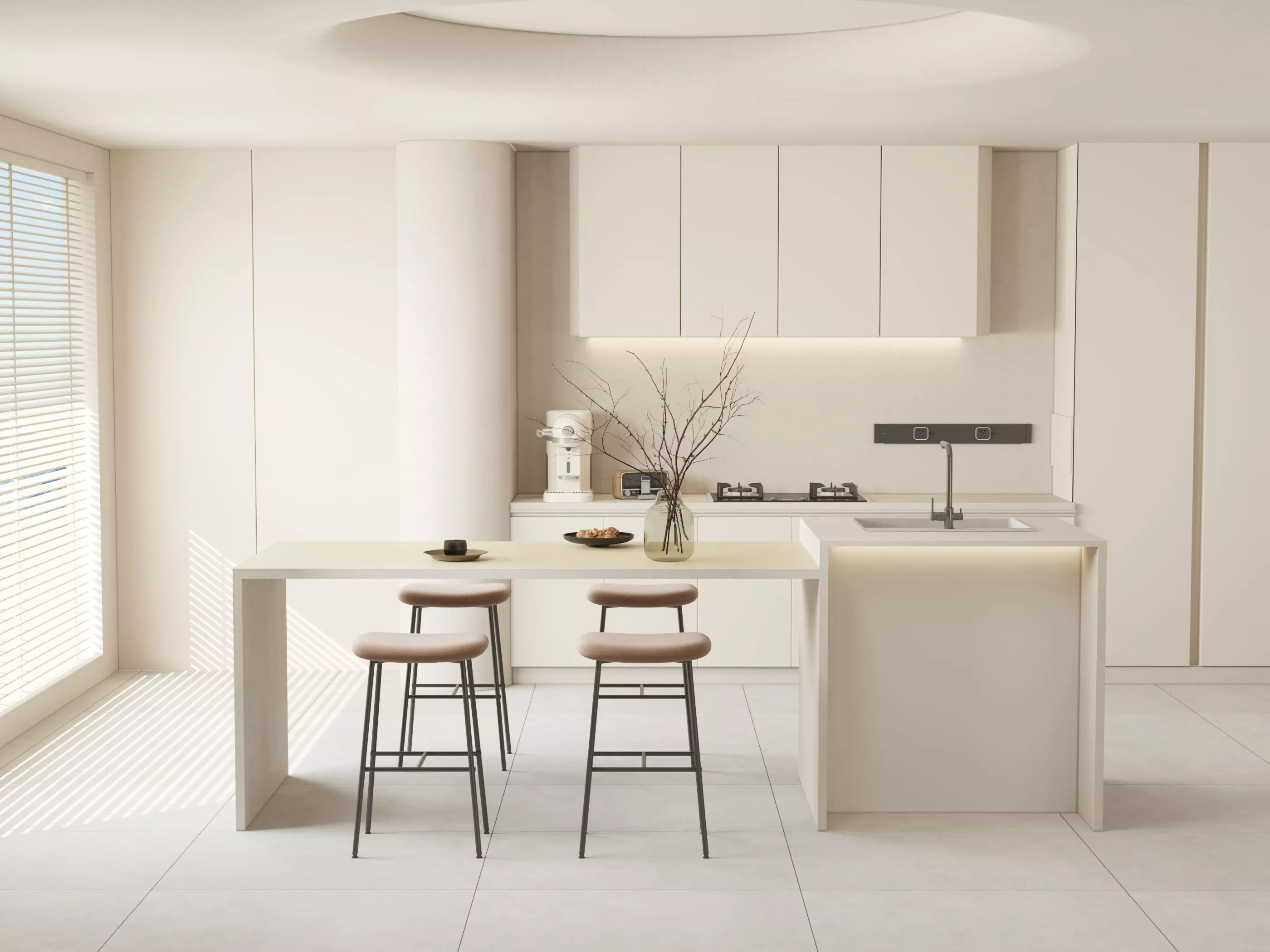  the silence of residential indoor 3 d model 3D model_0