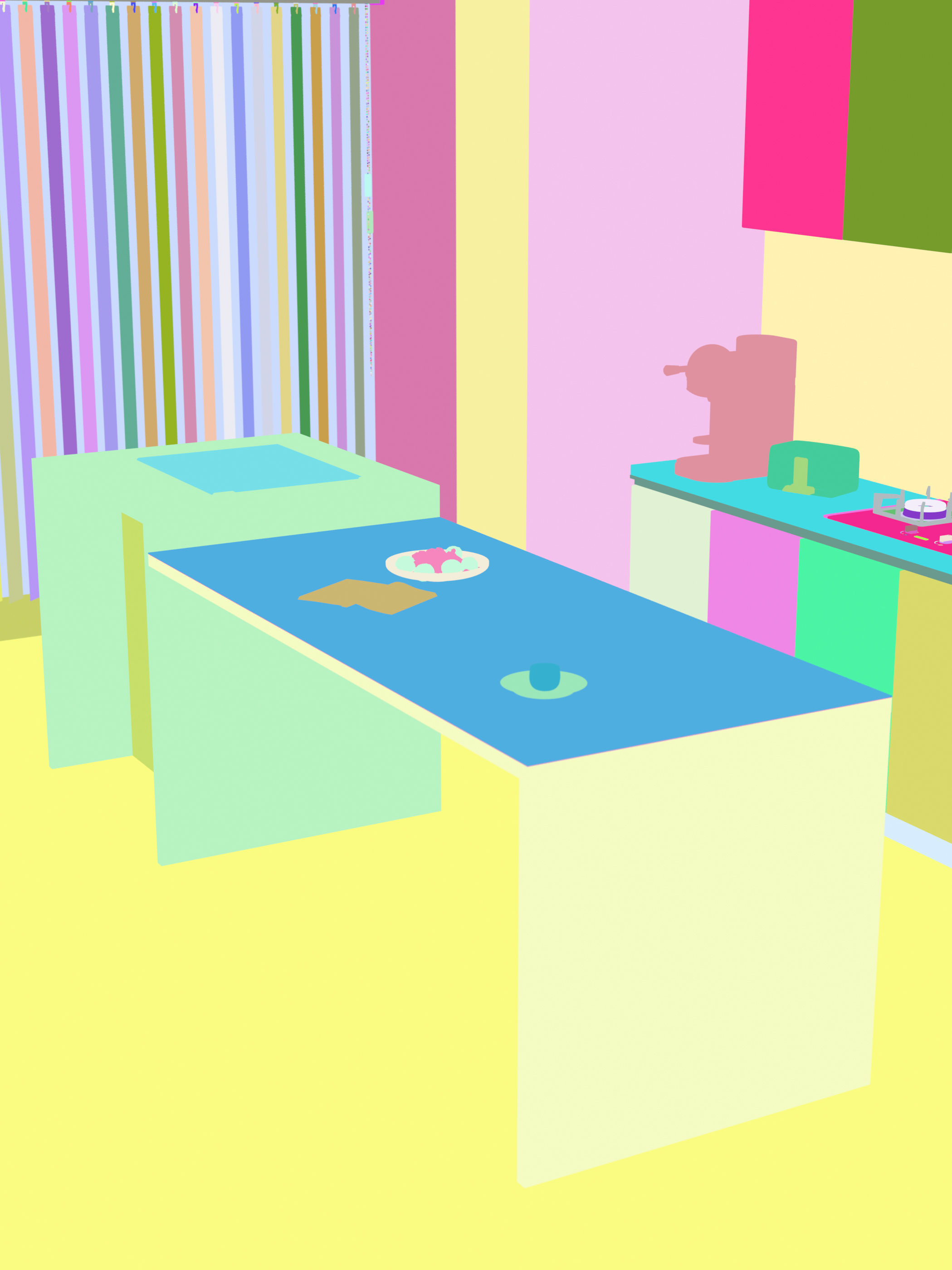  the silence of residential indoor 3 d model 3D model_12