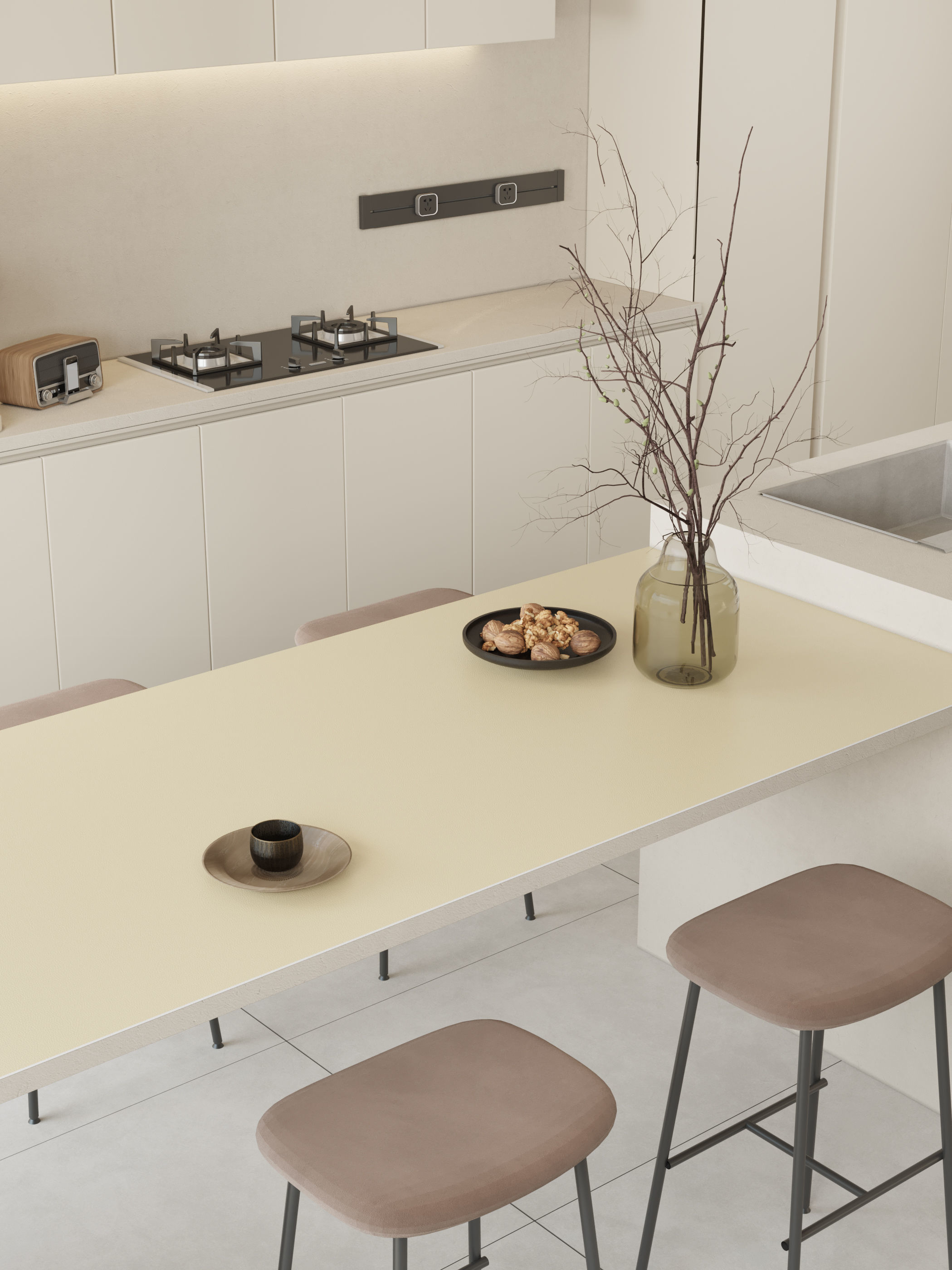  the silence of residential indoor 3 d model 3D model_4