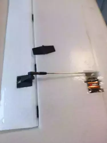 Wing hinges two options for UAV models 3D print model