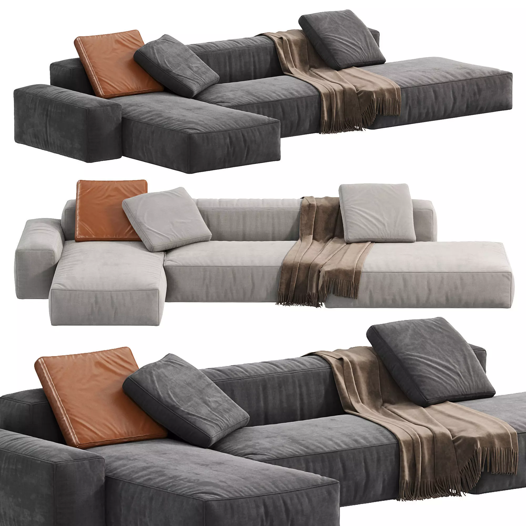 BOCA NAVI SOFA 3D model