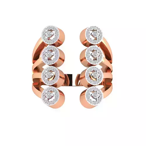  Women Heavy Ring STL OBJ FBX Renders Details