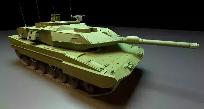 Tank strv 122 3D model