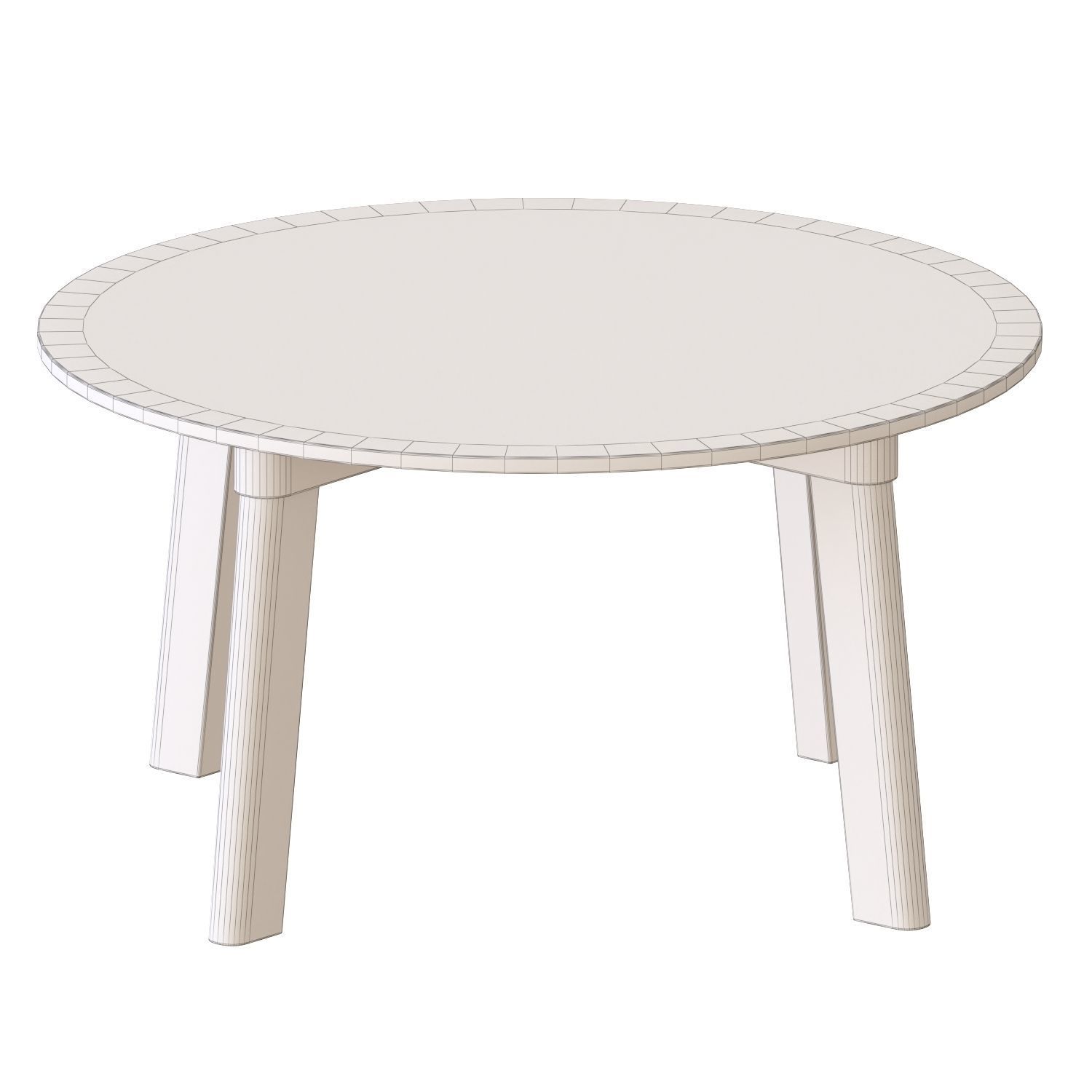 HAY COPENHAGUE DEUX 250 COFFEE TABLES 3D model_8