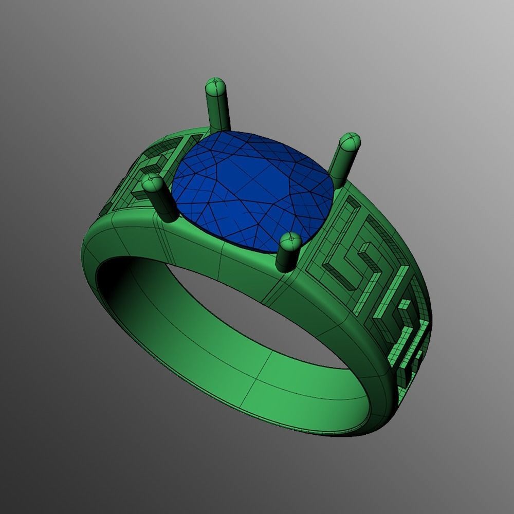 Ring pl5 3D print model_2