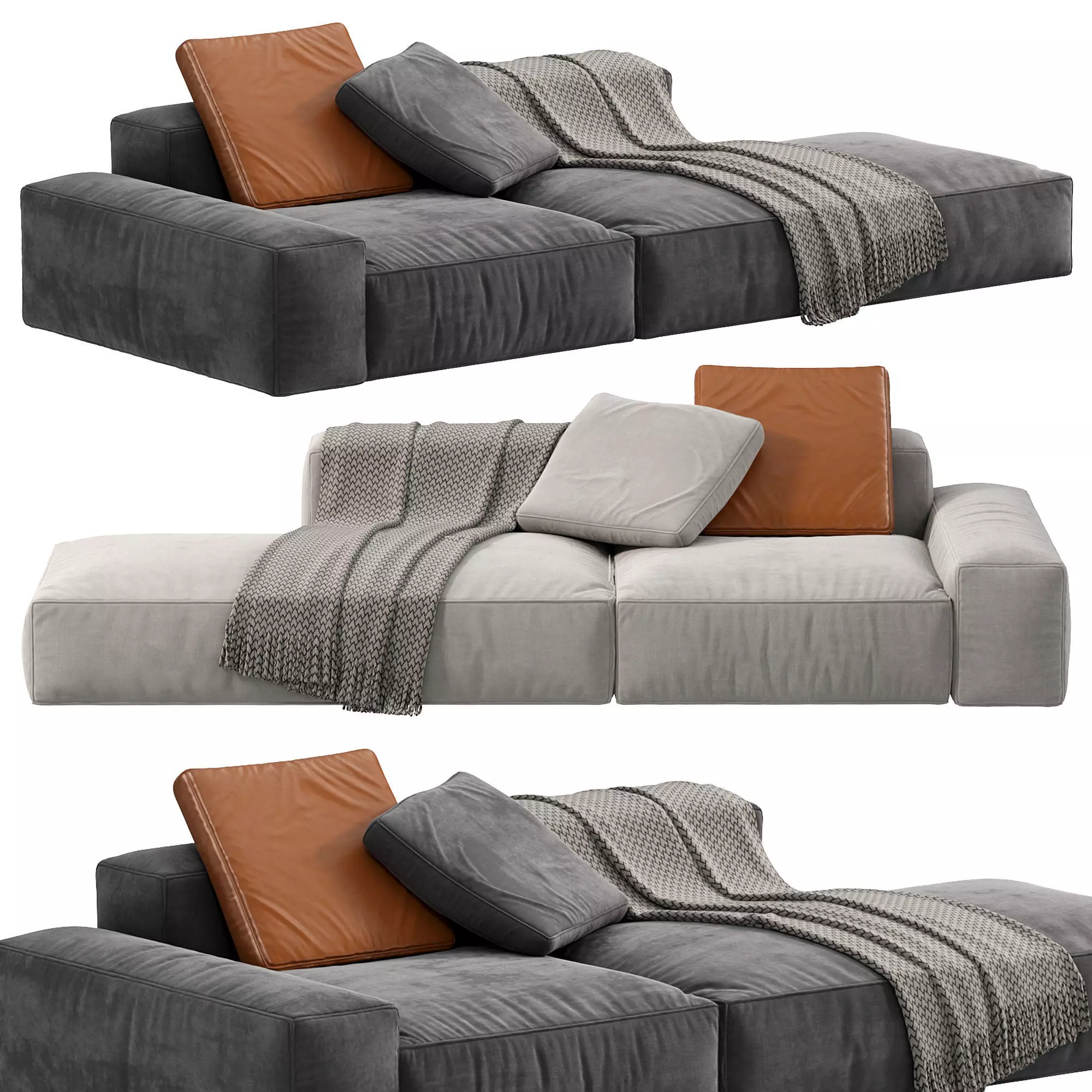 BOCA NAVI SOFA 1 3D model