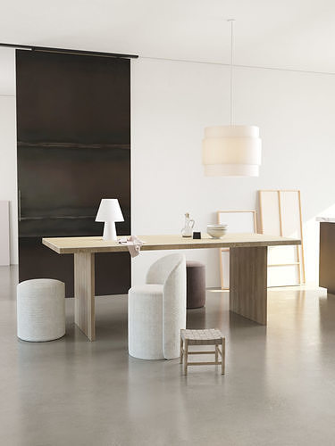 Industrial Living Interior scene 3D model 3D model