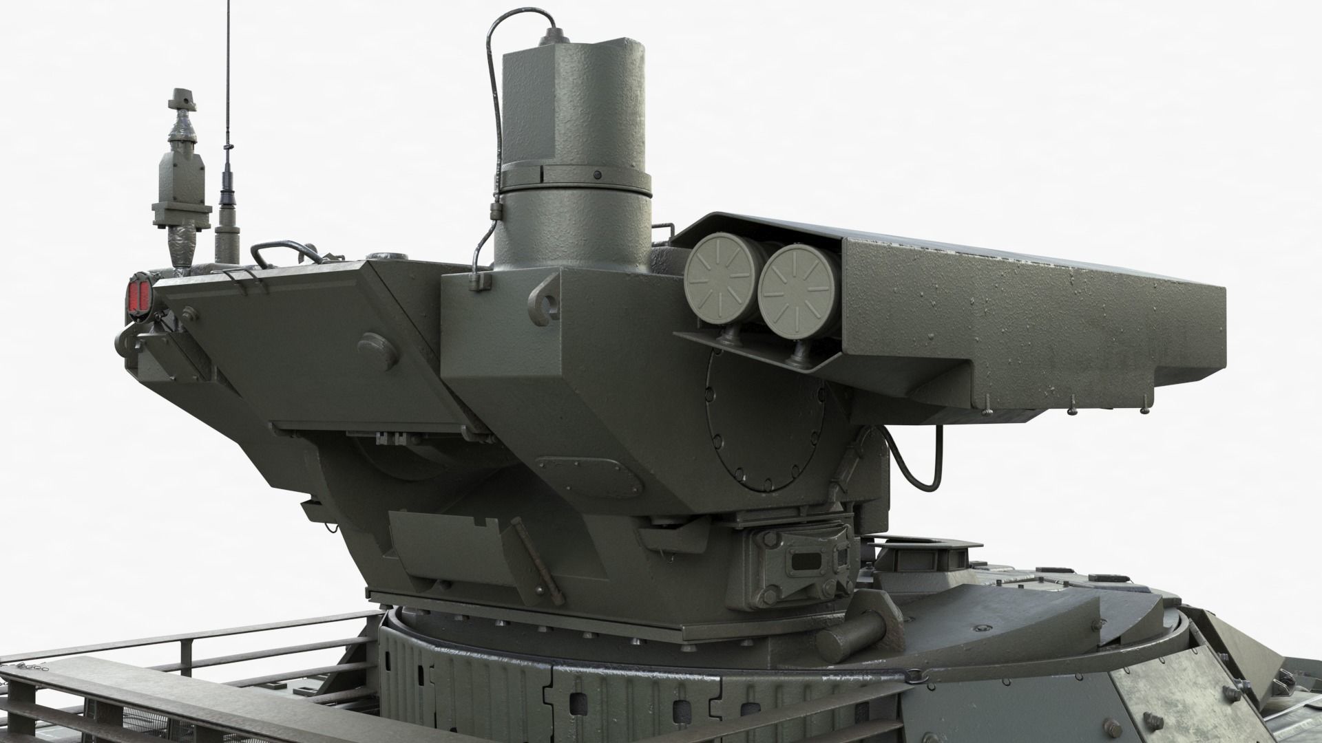 Tank Terminator BMPT 72 Green 3D model_30