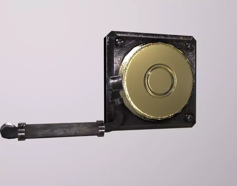 Ammeter PBR 4K GameReady Low-poly 3D model_0