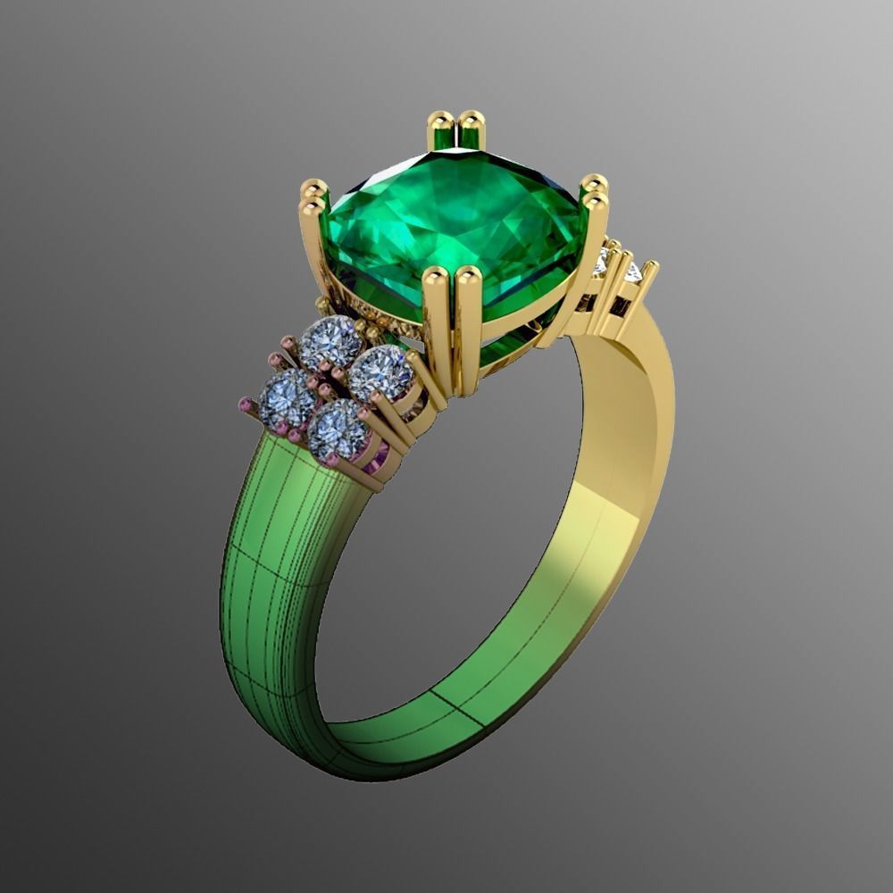 Ring  pl12 3D print model_1