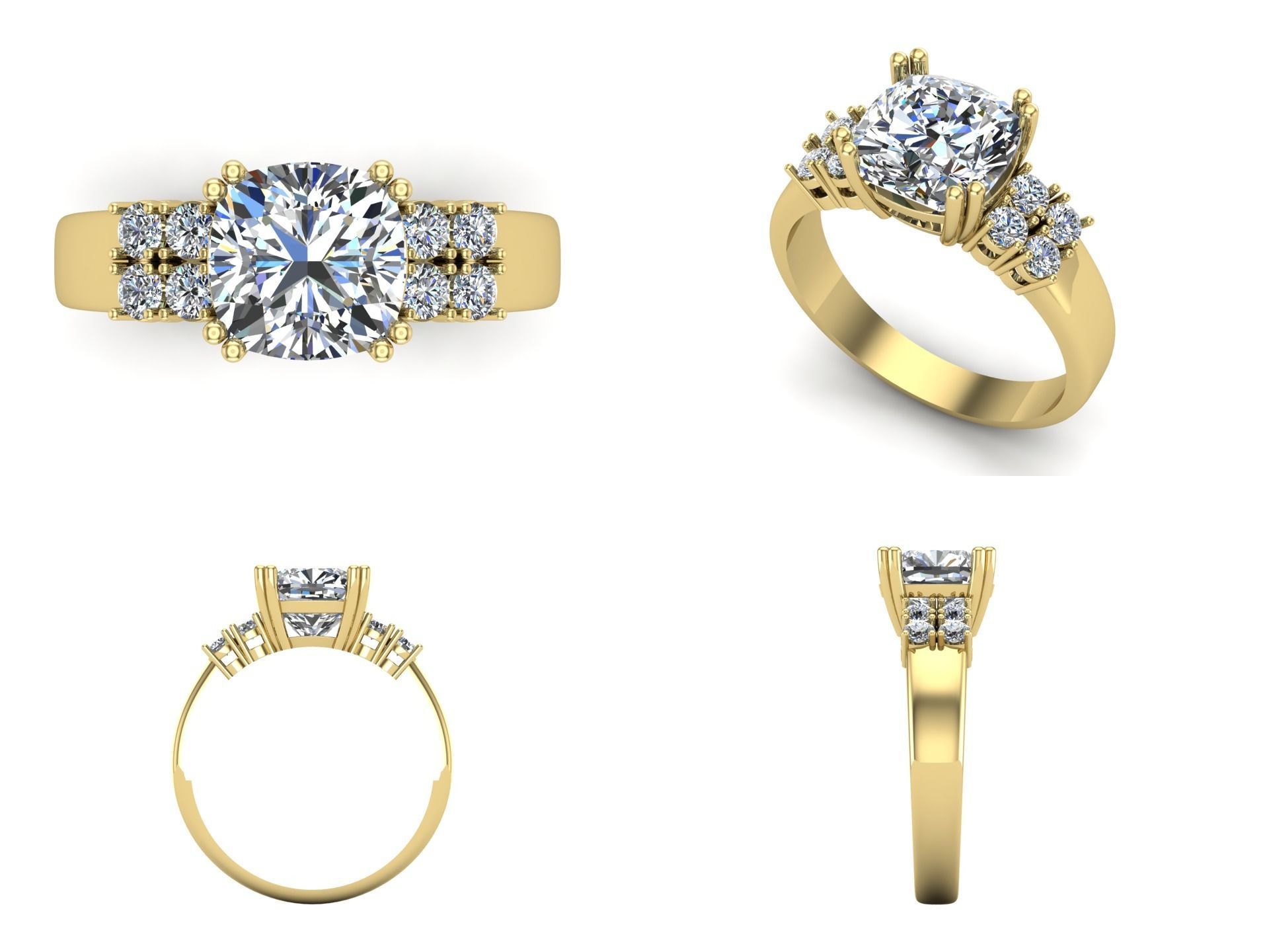 Ring  pl12 3D print model_5