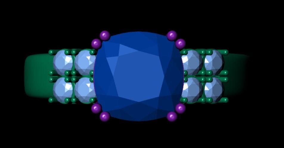 Ring  pl12 3D print model_8