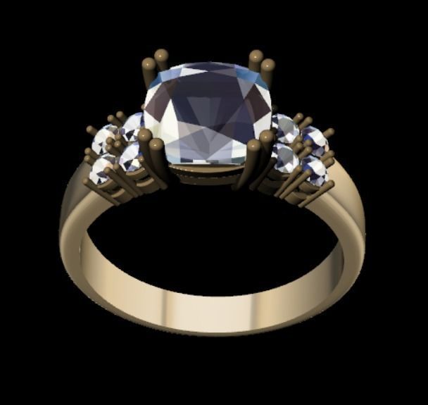 Ring  pl12 3D print model_17