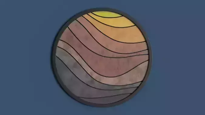 Decor Wall Frame Abstract Art