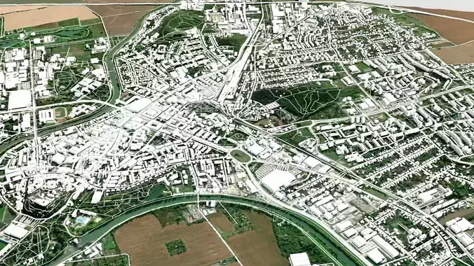 Cityscape Nitra Slovakia