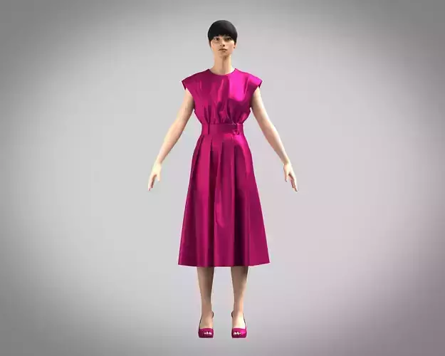 Girls Summer Slim Comfortable Dress