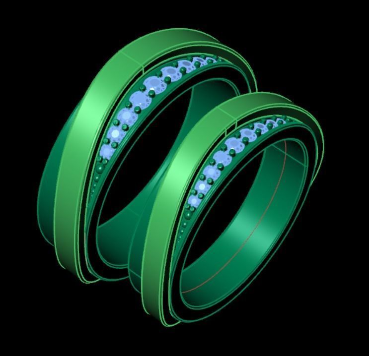 Ring rk14 3D print model_11