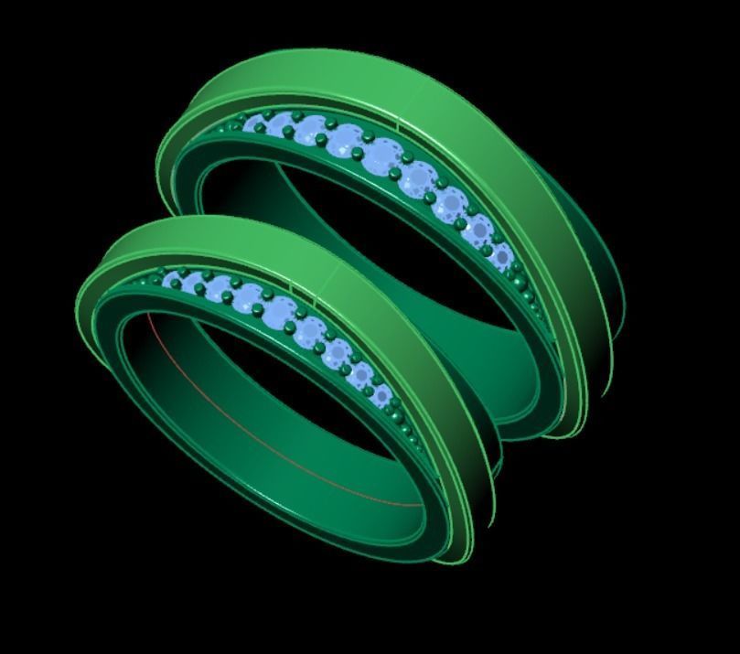 Ring rk14 3D print model_9