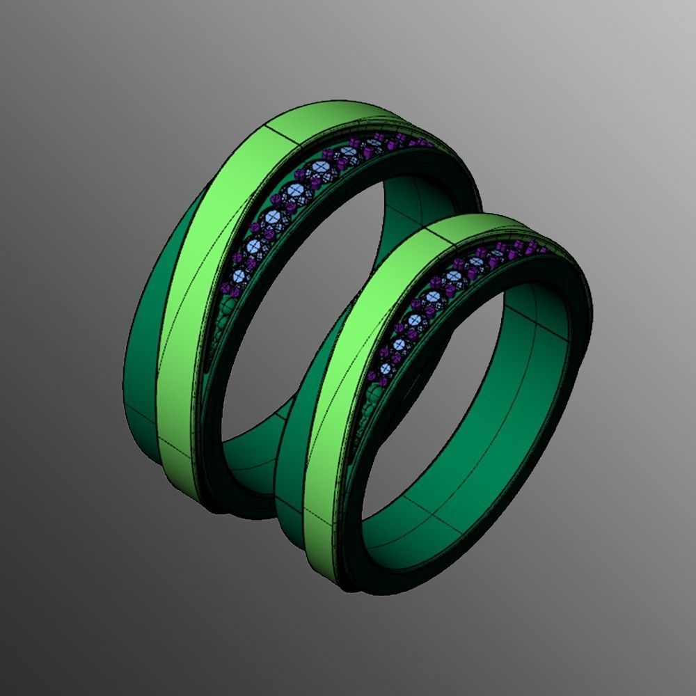 Ring rk14 3D print model_2