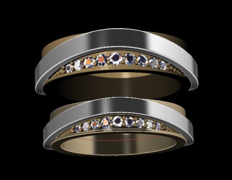 Ring rk14 3D print model_16