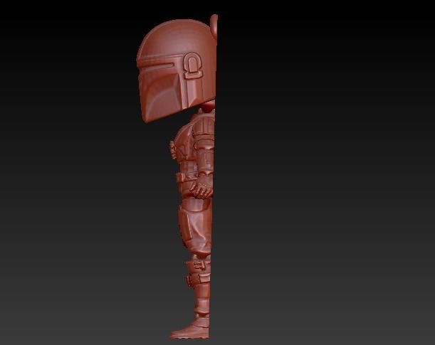 THE MANDALORIAN Flexi 3D print model_9