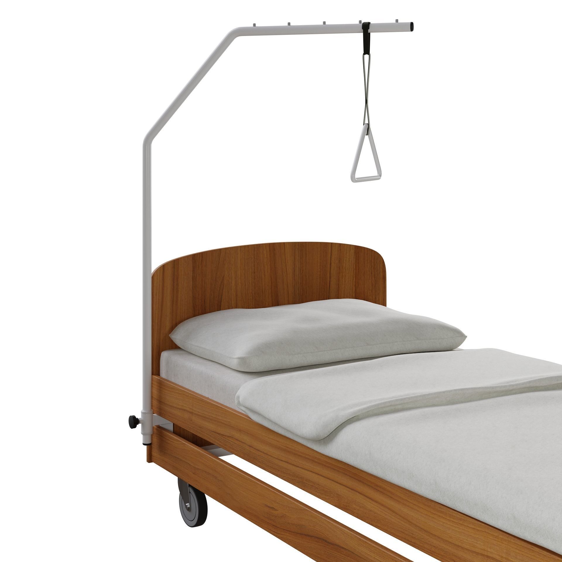 Medical bed 3D model_6