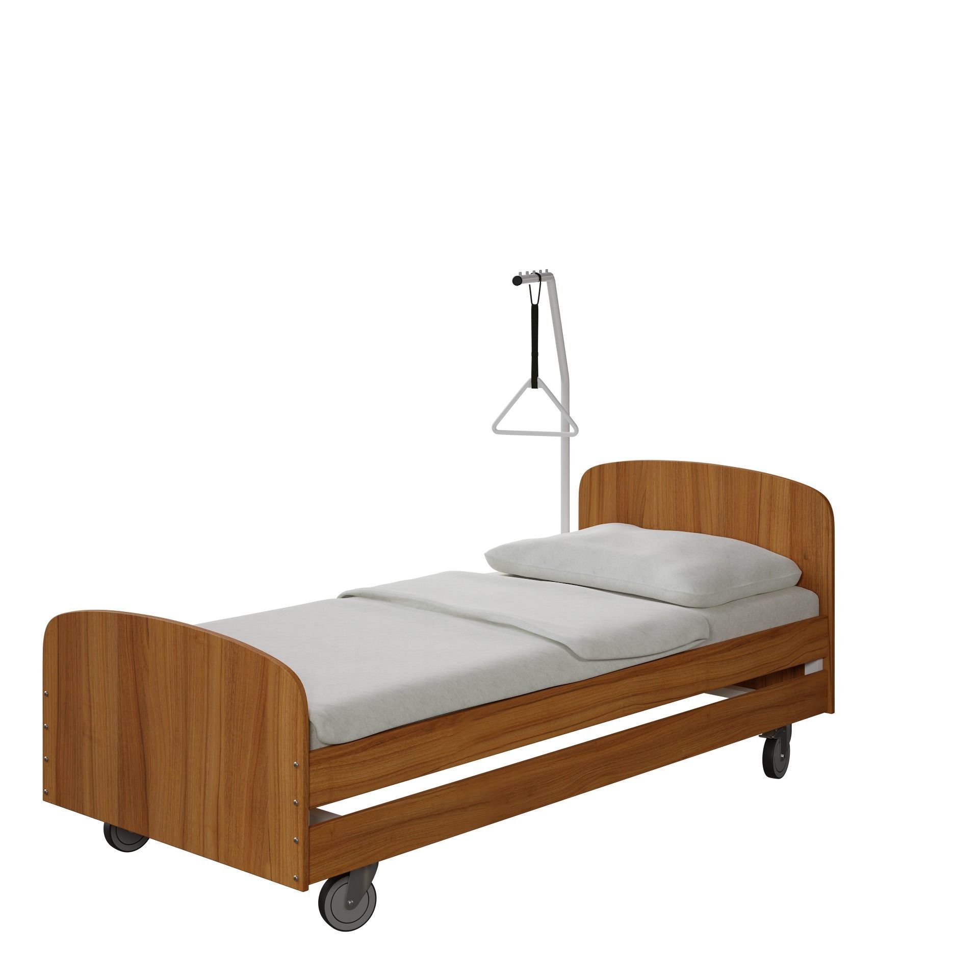 Medical bed 3D model_1