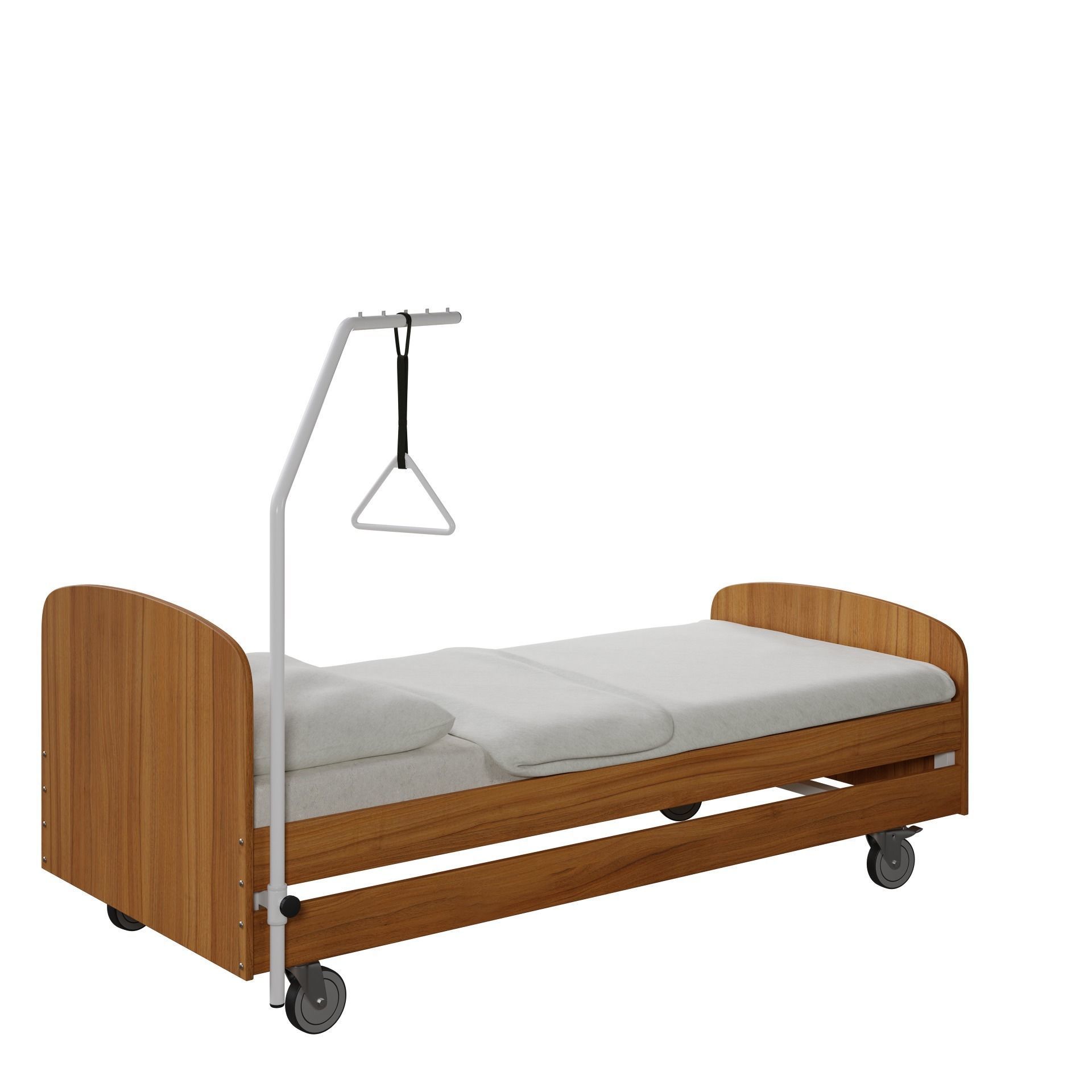 Medical bed 3D model_3