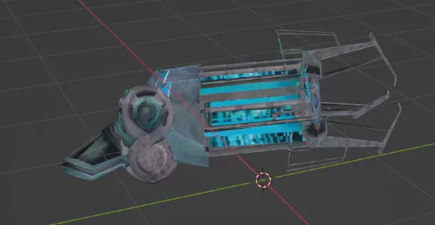 physics gun from gmod 3D model_0