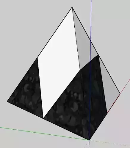 Tetrahedron 4 Piece Puzzle V3 - 3D Print Model 3D print model