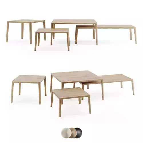 Bolia Coffee Table Graceful 3D model