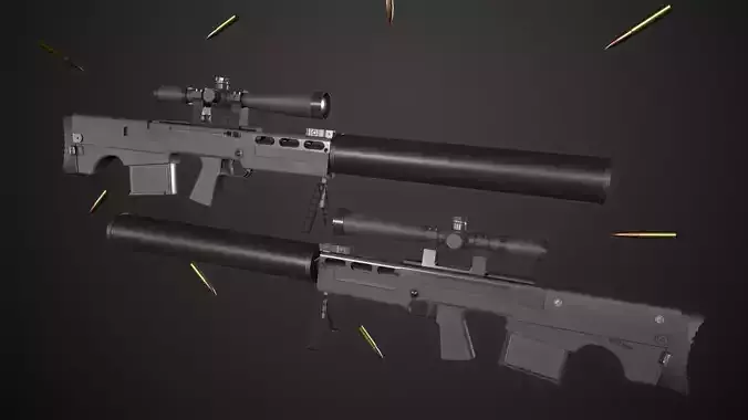 VKS sniper rifle