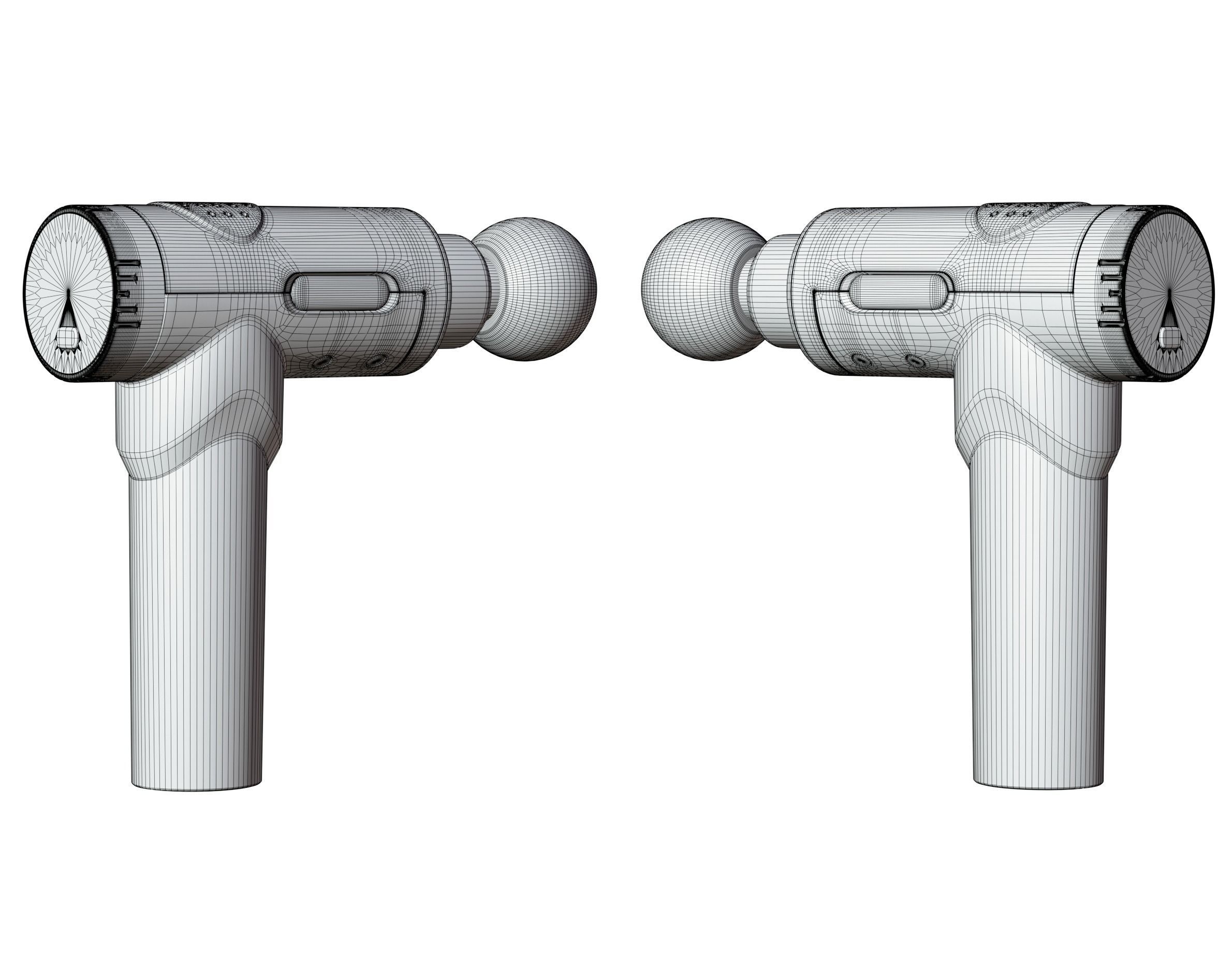 Massage Gun 3D model_9