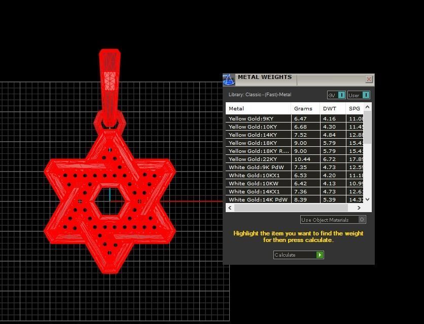 David Yurman Star Of David Pendant 02 3D print model_7