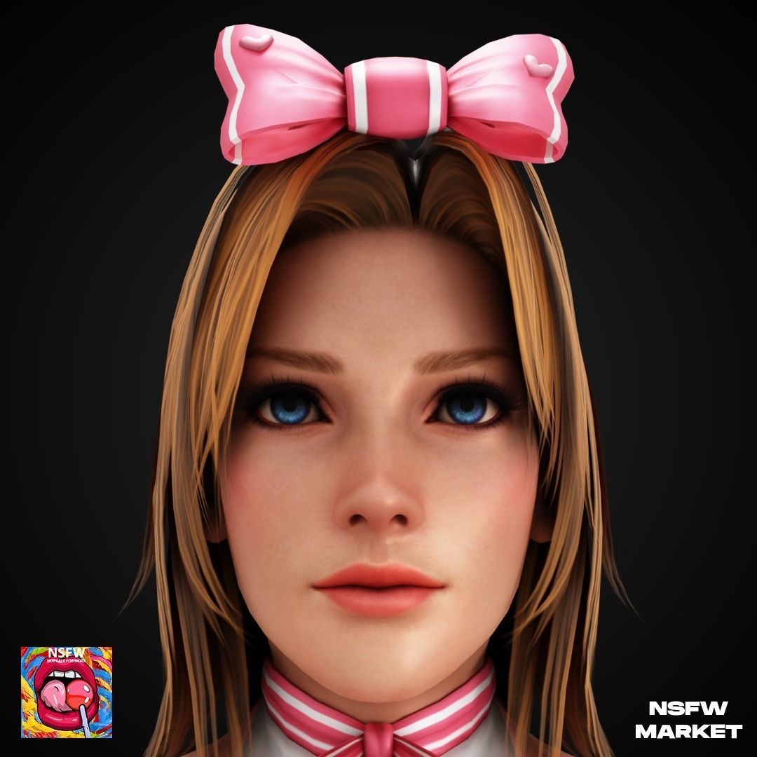 EXCLUSIVE EDITION RIGGED CHARACTER TINA - EYES ON ME Low-poly 3D model_2