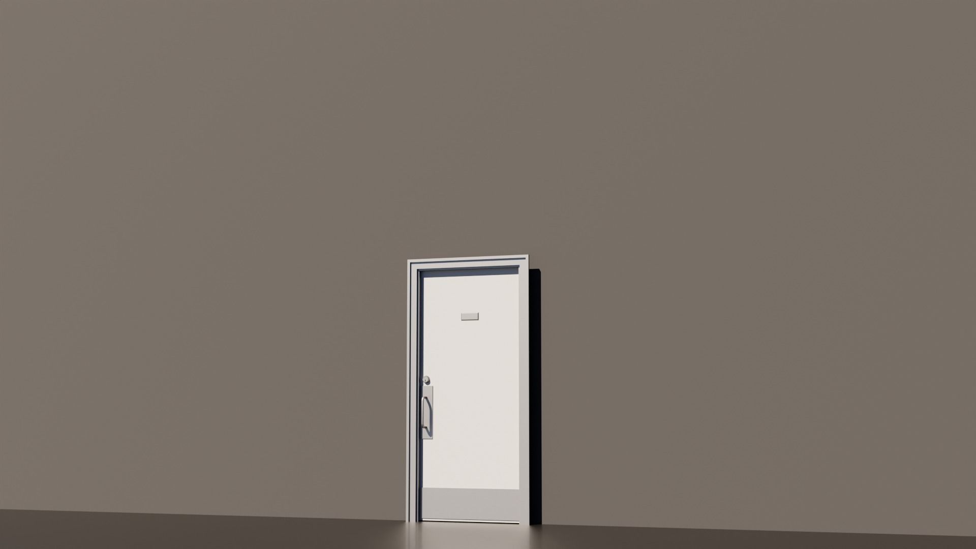 15 Exterior Doors Base Mesh Models Low-poly 3D model_24