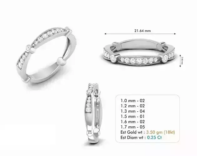eternity wedding ring band