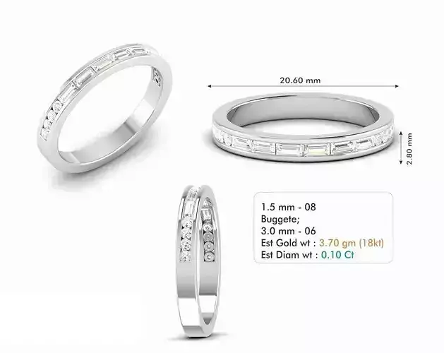 eternity wedding ring band