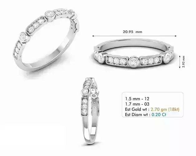 eternity wedding ring band