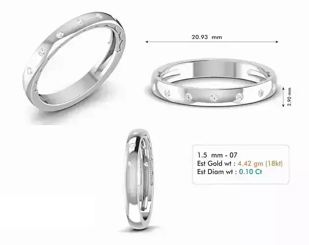 eternity wedding ring band