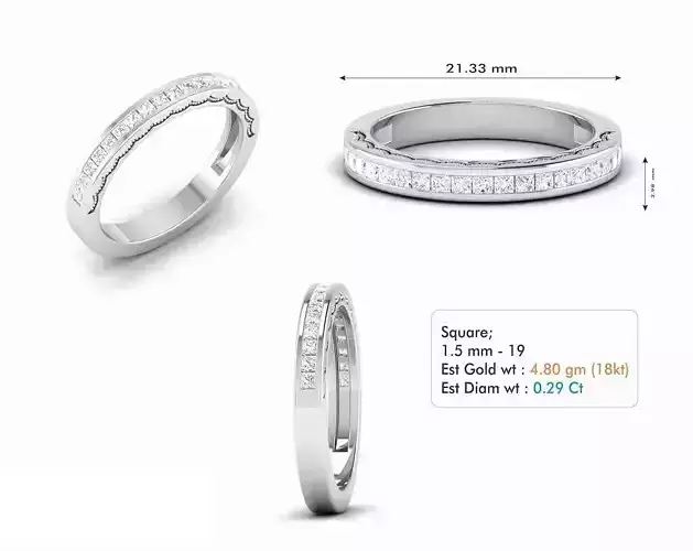 eternity wedding ring band