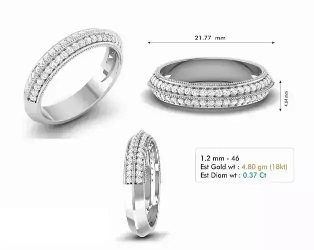 eternity wedding ring band