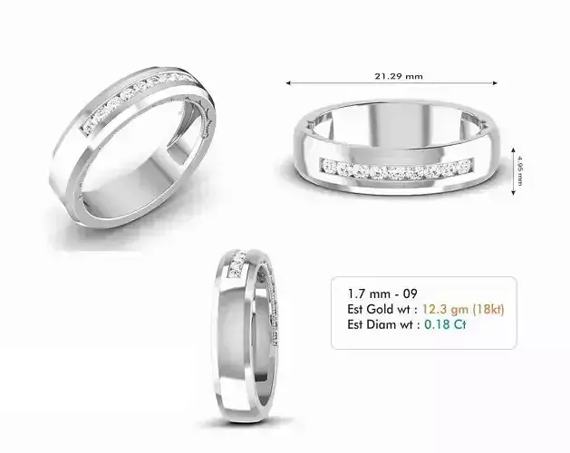 eternity wedding ring band