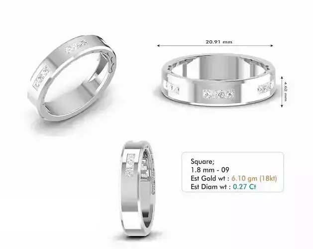 eternity wedding ring band