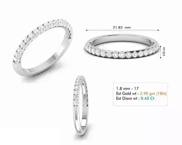 eternity wedding ring band