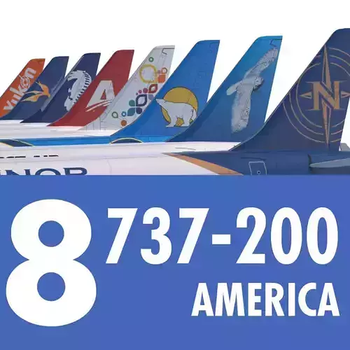 737 200 Collection Eight American Airlines