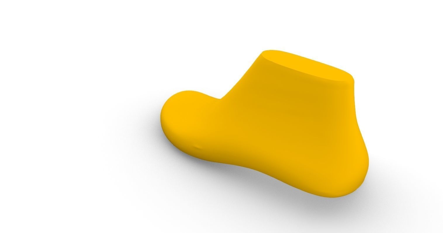 Man Shoe Last 3D print model_8