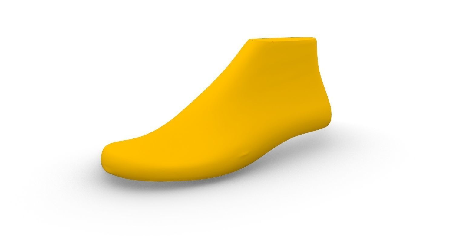 Man Shoe Last 3D print model_9