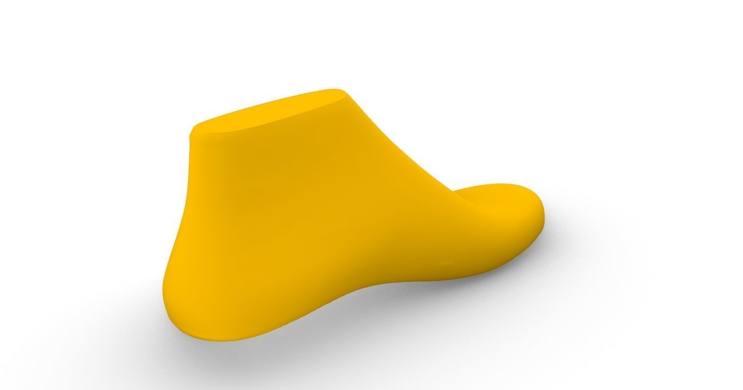 Man Shoe Last 3D print model_7
