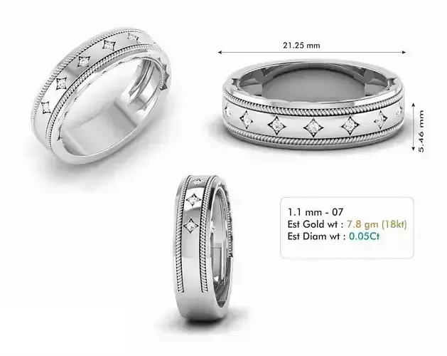 eternity wedding ring band